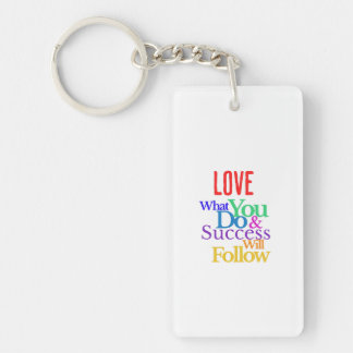 love what you do key ring