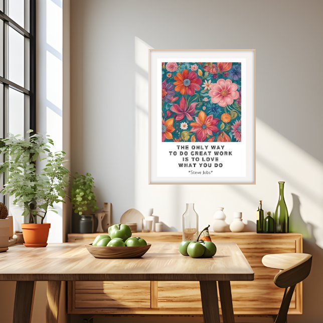 Love What You Do Wisdom Motivational Poster (Love What You Do Wisdom Motivational Poster)