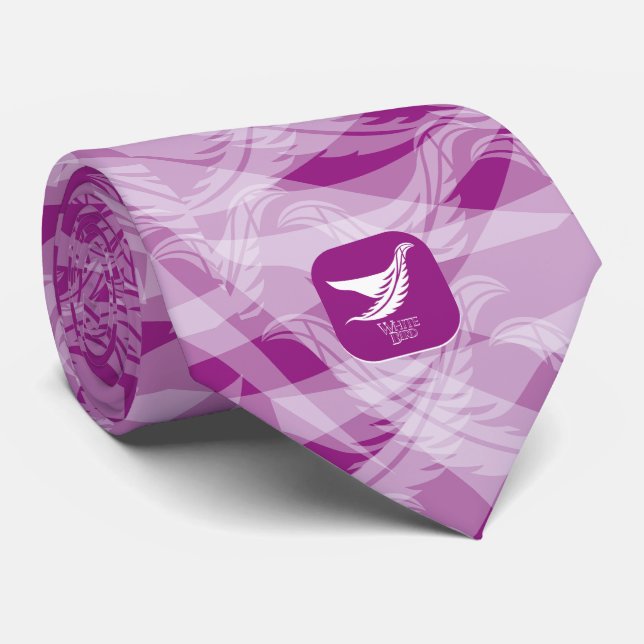 LOVE WHITE BIRD BY MASANSER TIE (Rolled)