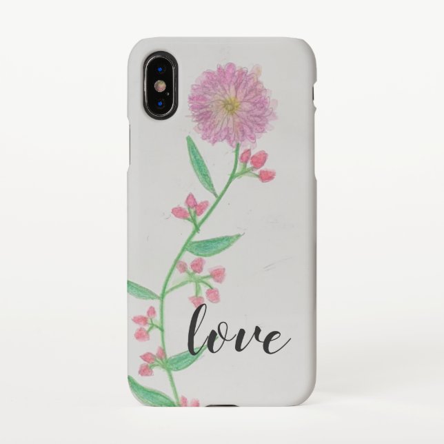 Love - Wildflower Phone Case (Back)