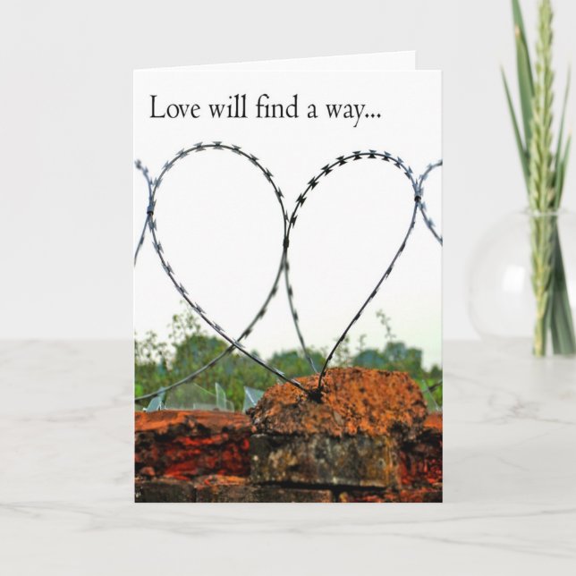 Love will find a way card (Front)