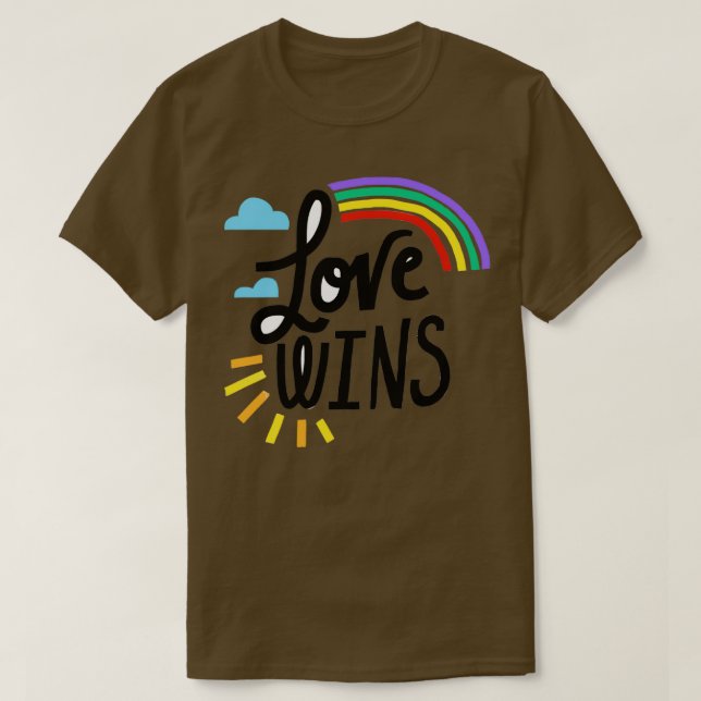 Love Wins 10 T-Shirt (Design Front)