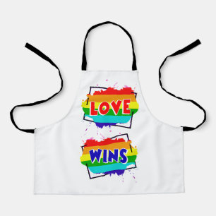 Love Wins Apron