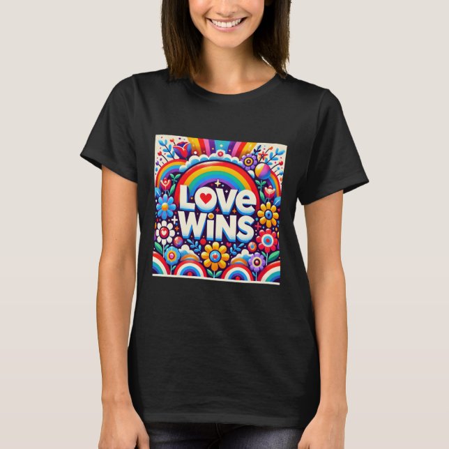 Love Wins Art Tees Sticker  (Front)