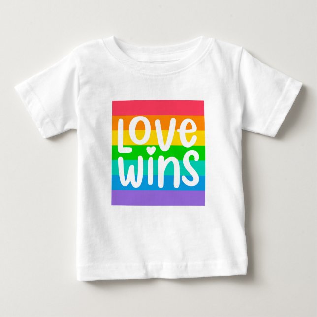 Love Wins Baby T-Shirt (Front)