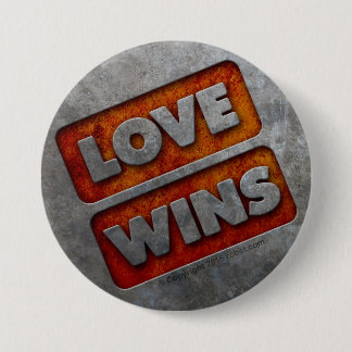 LOVE WINS button 03 grunge