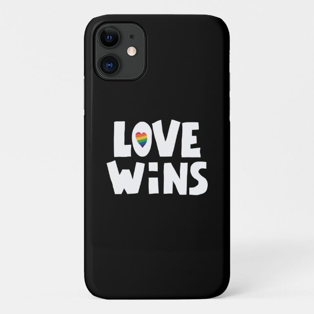 Love Wins Case-Mate iPhone Case (Back)