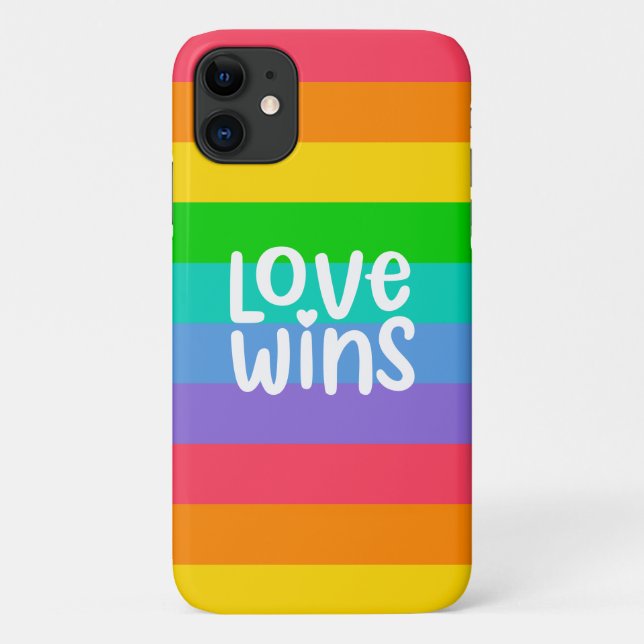 Love Wins Case-Mate iPhone Case (Back)