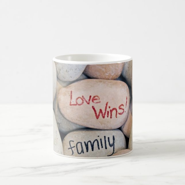 Love Wins Coffee Mug (Center)