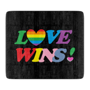 Love Wins Cutting Board