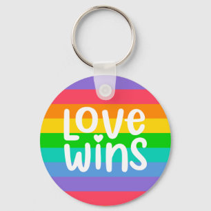 Love Wins Key Ring