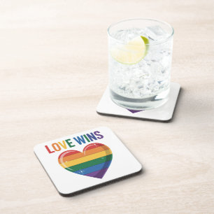 Love Wins LGBT Gay Pride Equality Coaster