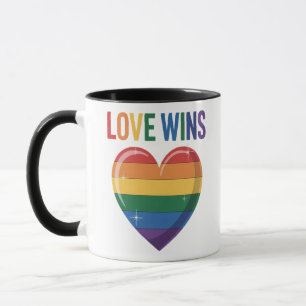 Love Wins LGBT Gay Pride Equality Mug