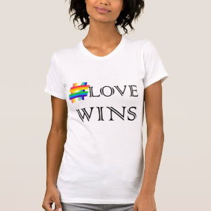 Love Wins Love Equals Win LGBT T-Shirt