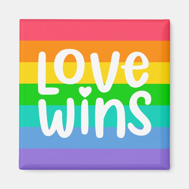 Love Wins Magnet (Front)