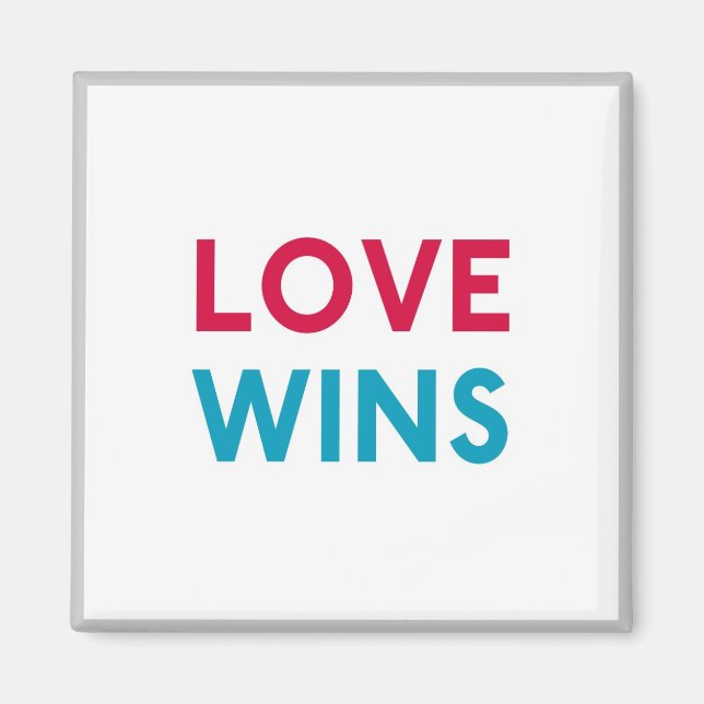Love Wins Momastery Magnet (Front)