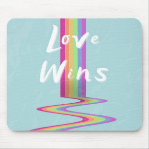 Love Wins Mouse Pad