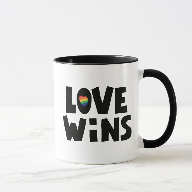 Love Wins Mug (Right)