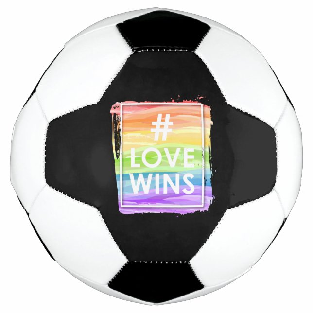 Love Wins Soccer Ball (Front)