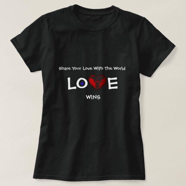 Love Wins T-Shirt (Design Front)