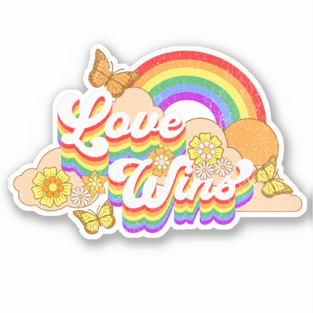Love wins text design (Front)