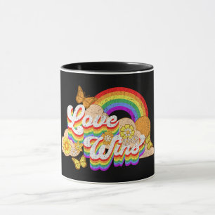 Love wins text design mug