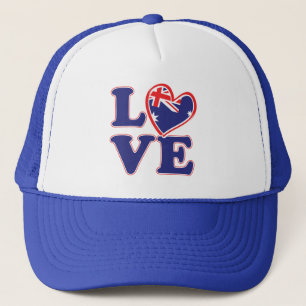 LOVE-with-Australia-Heart Trucker Hat
