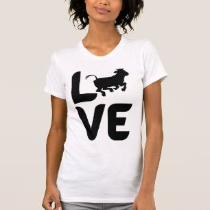 Love with Cow as an O T-Shirt