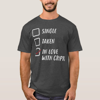 Love With Crypto retro T-Shirt