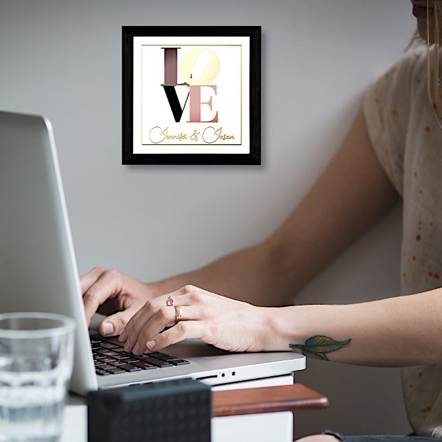 Love With Custom Text Foil Prints (Creator Uploaded)