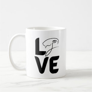 Love with Goat as O Coffee Mug