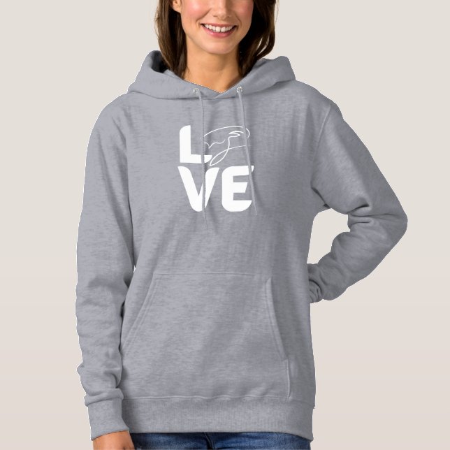 Love with Goat as the O Hoodie (Front)