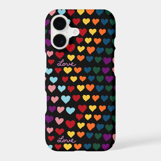 Love With Rainbow of Hearts