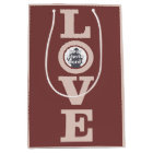 LOVE with YOUR PHOTO custom gift bags