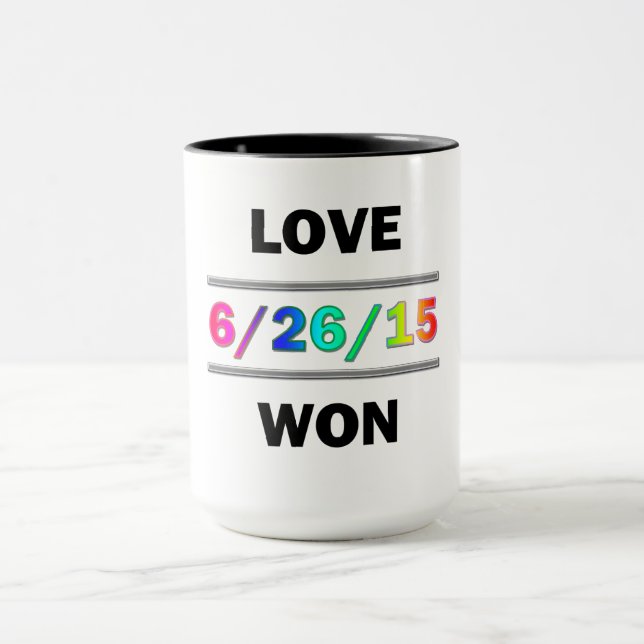 Love Won Mug (Center)