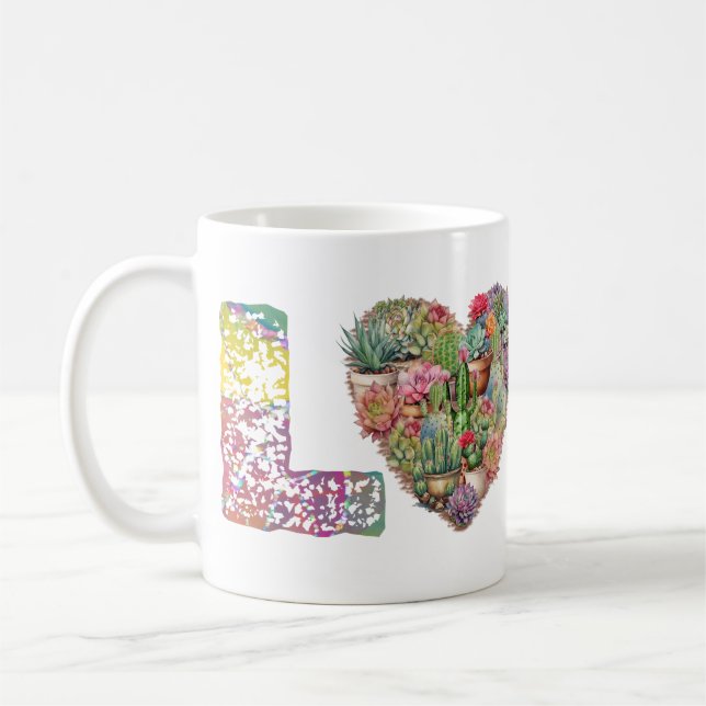 Love Word Coffee Mug (Left)