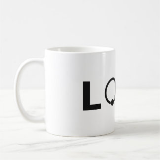 LOVE Wordmark Mug Black