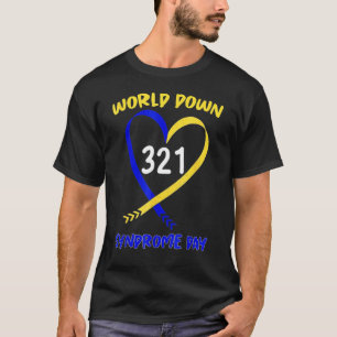 Love World Down Syndrome Awareness Day Love 10 T-Shirt