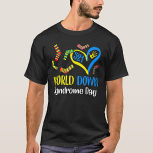 Love World Down Syndrome Awareness Day Love 321 T-Shirt