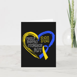 Love World Down Syndrome Awareness Day Love  Card