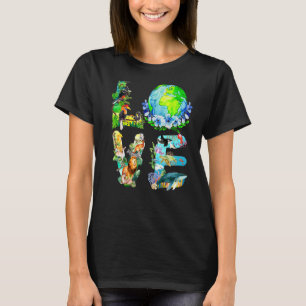 Love World Earth Day 2022 Planet Environmental Ani T-Shirt