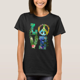 Love World Earth Day 2023 Peace Save Planet Enviro T-Shirt