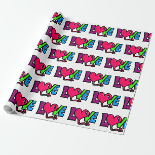Love wrapping paper