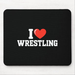Love Wrestling Wrestler Martial Arts Combat Sports Mouse Pad