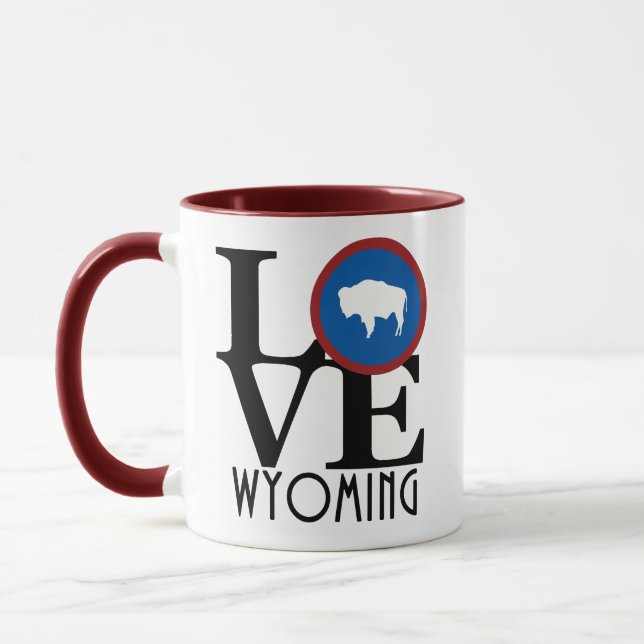 LOVE Wyoming 11oz Mug (Left)