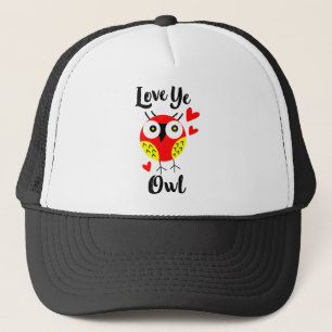 love ye owl trucker hat