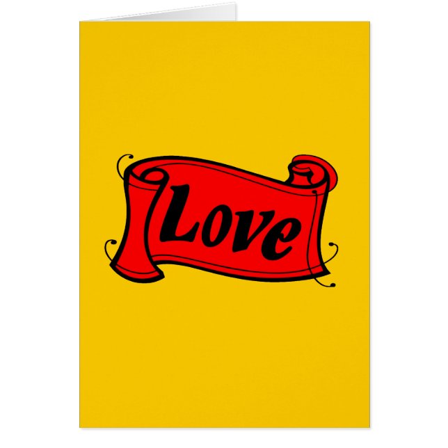 Love , yellow black and red (Front)