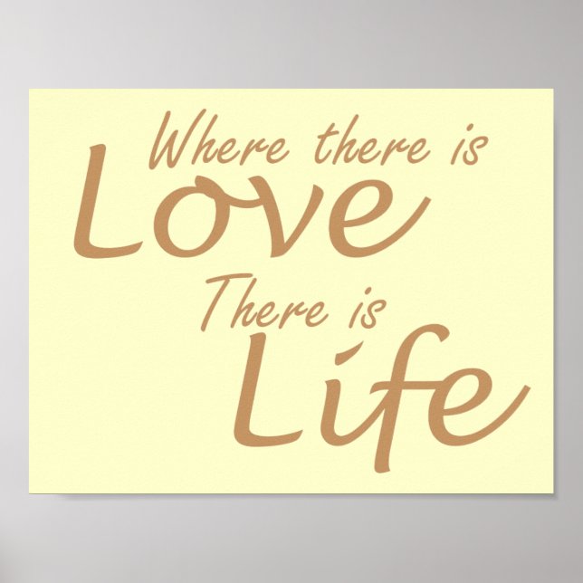 Love yellow poster (Front)