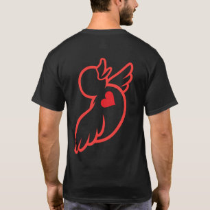 Love Yeshua Love People Duck T-Shirt - Red