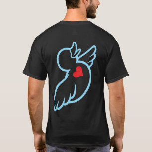 Love Yeshua Love People Duck T-Shirt - Sky Blue